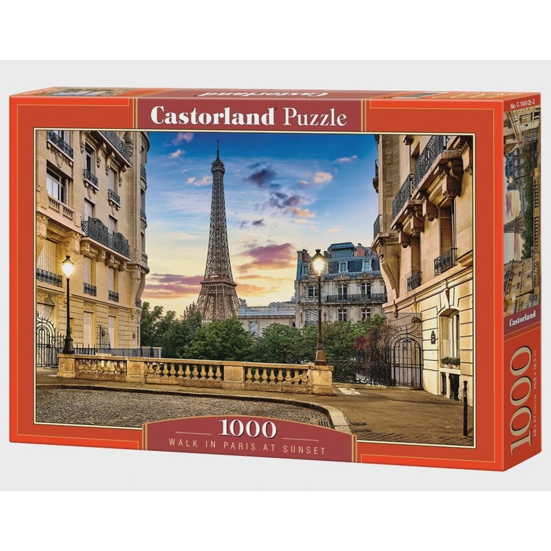 Castorland - Walk in Paris at Sunset (1000 pcs)
