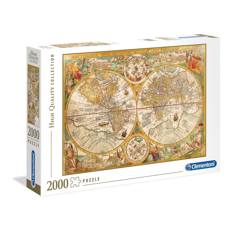 Clementoni - Ancient Map (2000pcs)