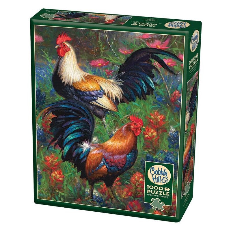 Cobble Hill - Roosters (1000pcs)