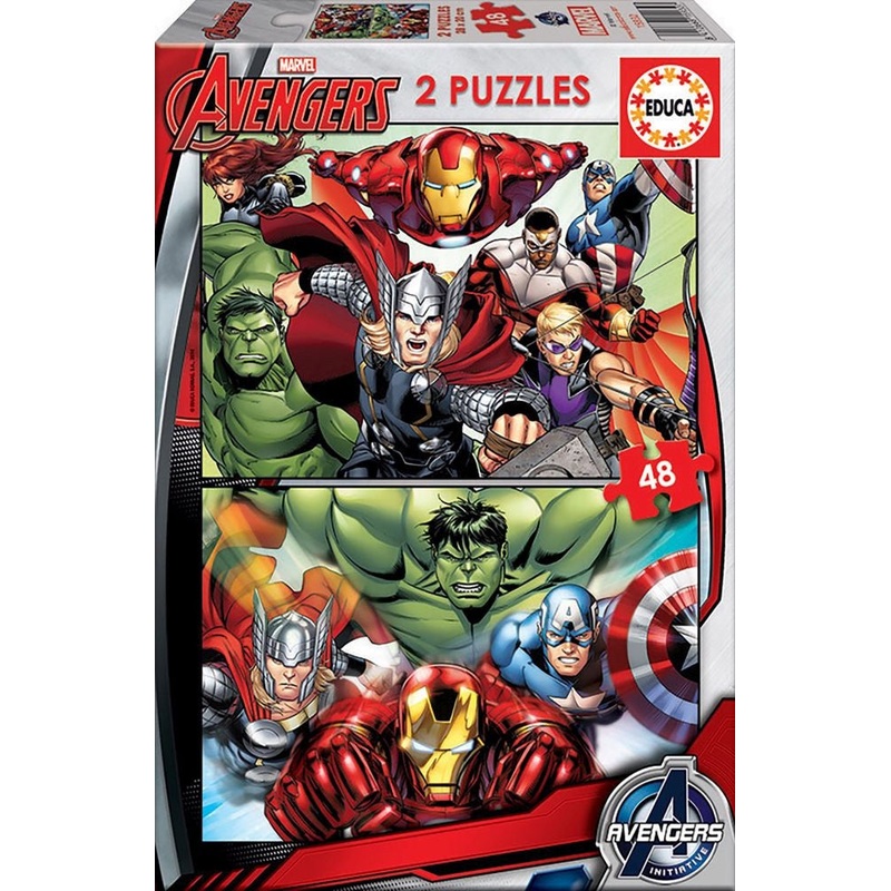 Educa - Avengers (2x48pcs)
