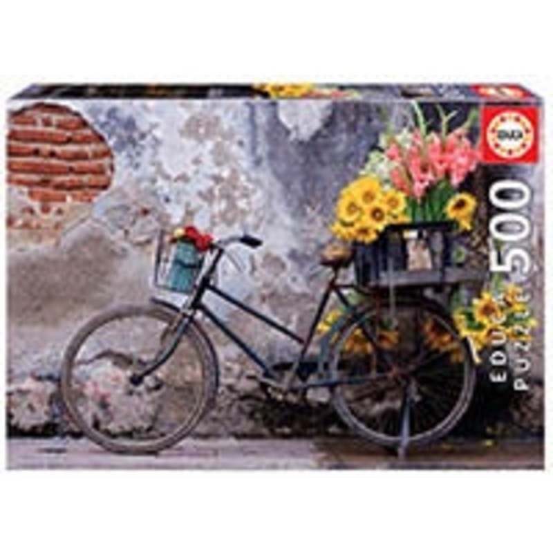 Educa - Bicycle with Flowers (500pcs)