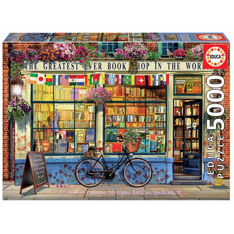 Educa - Greatest Bookshop In The World (5000pc)