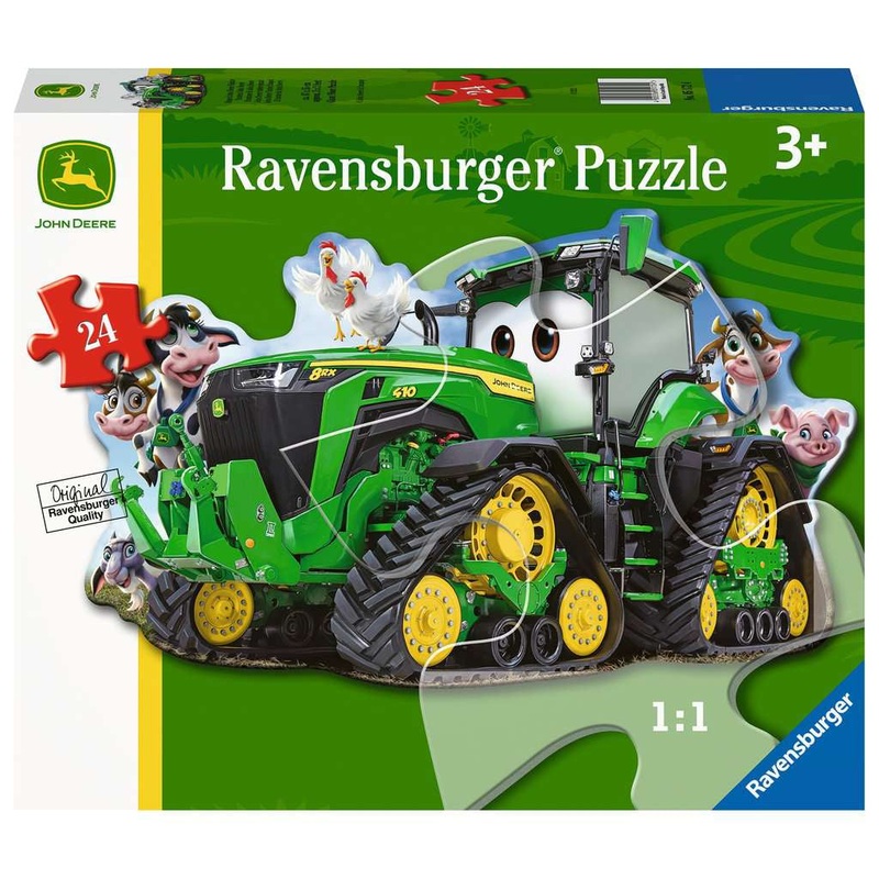 Ravensburger - John Deere Tractor Shaped (24pcs)