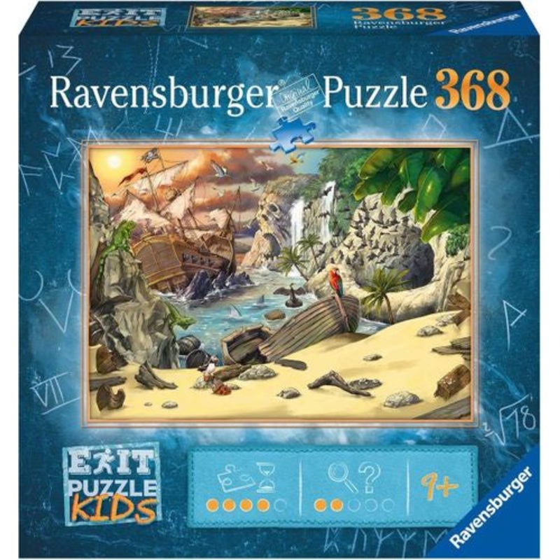 Ravensburger - Kids Escape Puzzle - Pirate (368pcs)