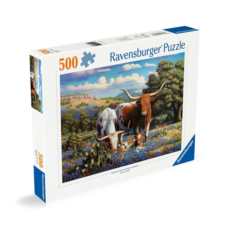 Ravensburger - Loving Longhorns (500pcs)