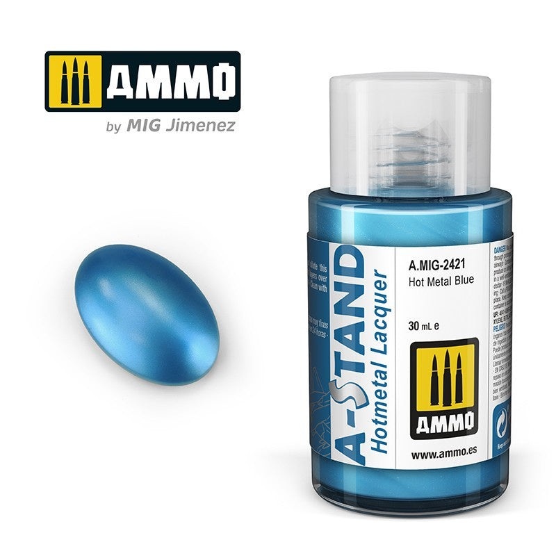 A-Stand - 2421 Hot Metal Blue (30ml)