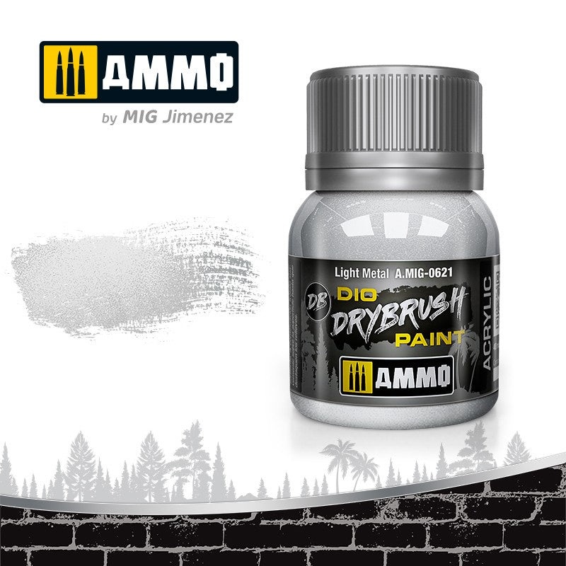 AMMO - 0621 DRYBRUSH Light Metal
