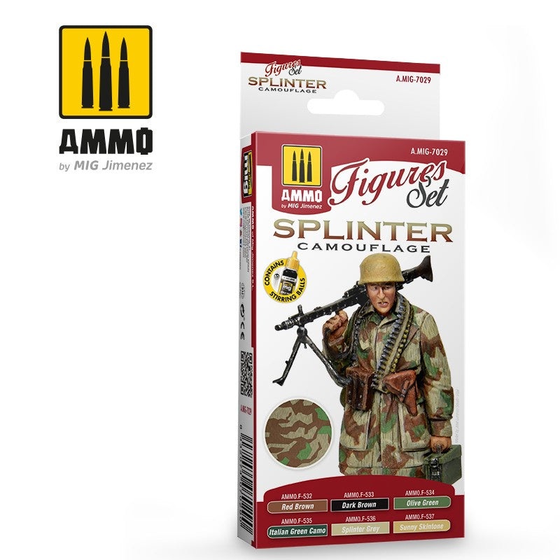 AMMO - 7029 Splinter Camouflage (Paint Set)