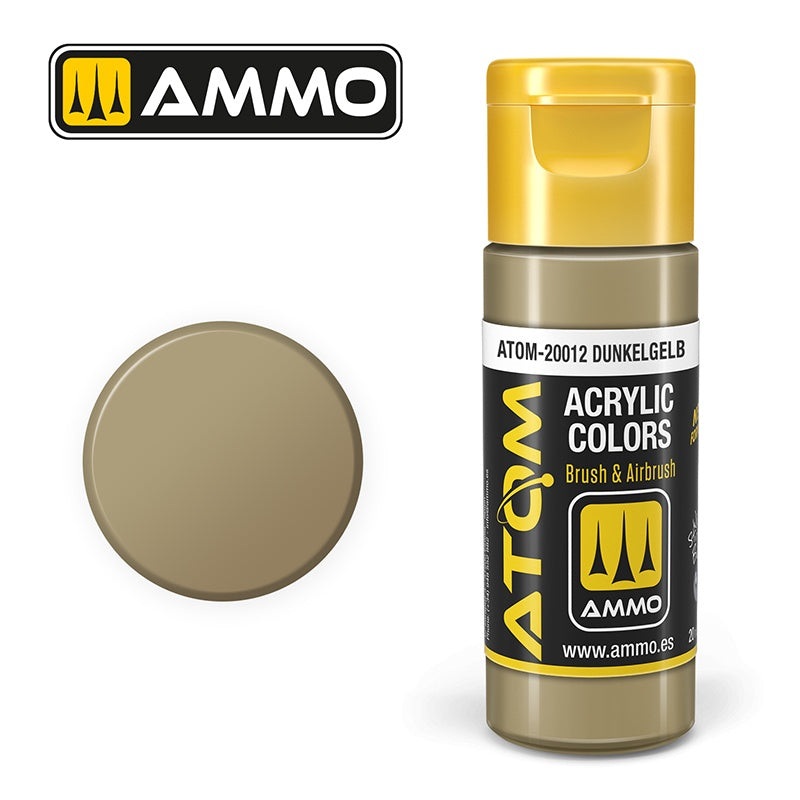ATOM - 20012  Dunkelgelb (20ml)