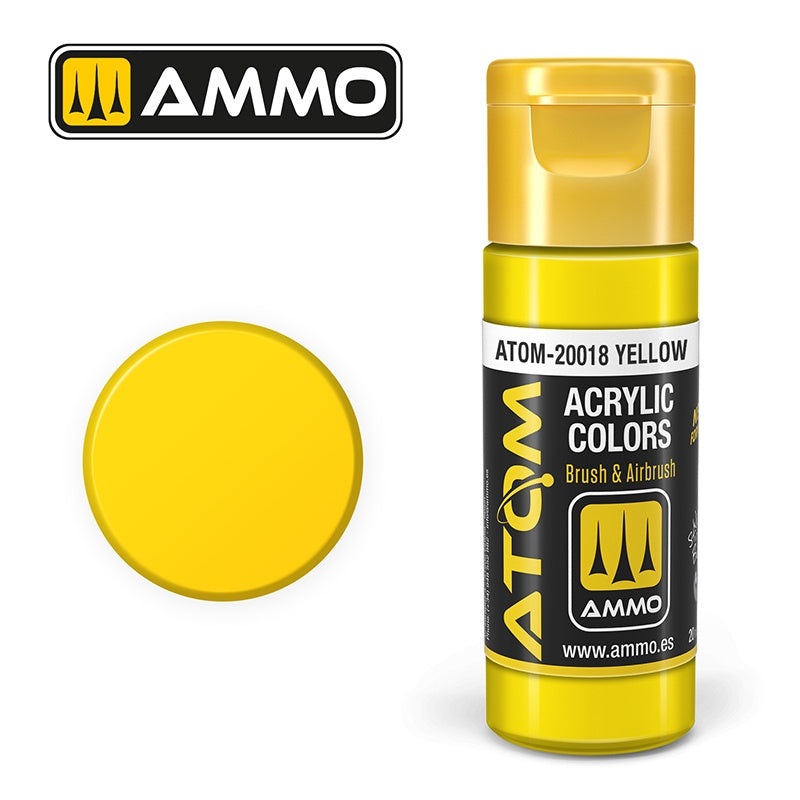 ATOM - 20018  Yellow (20ml)