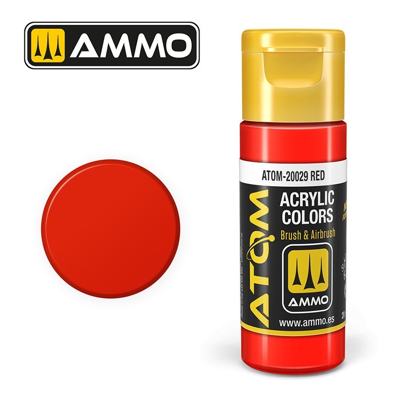 ATOM - 20029  Red (20ml)