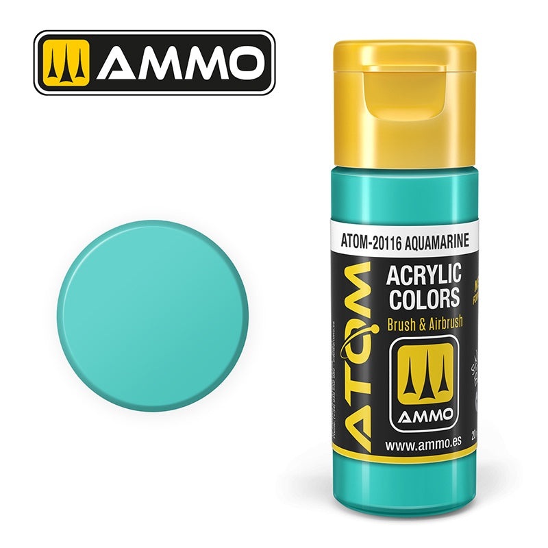 ATOM - 20116  Aquamarine (20ml)
