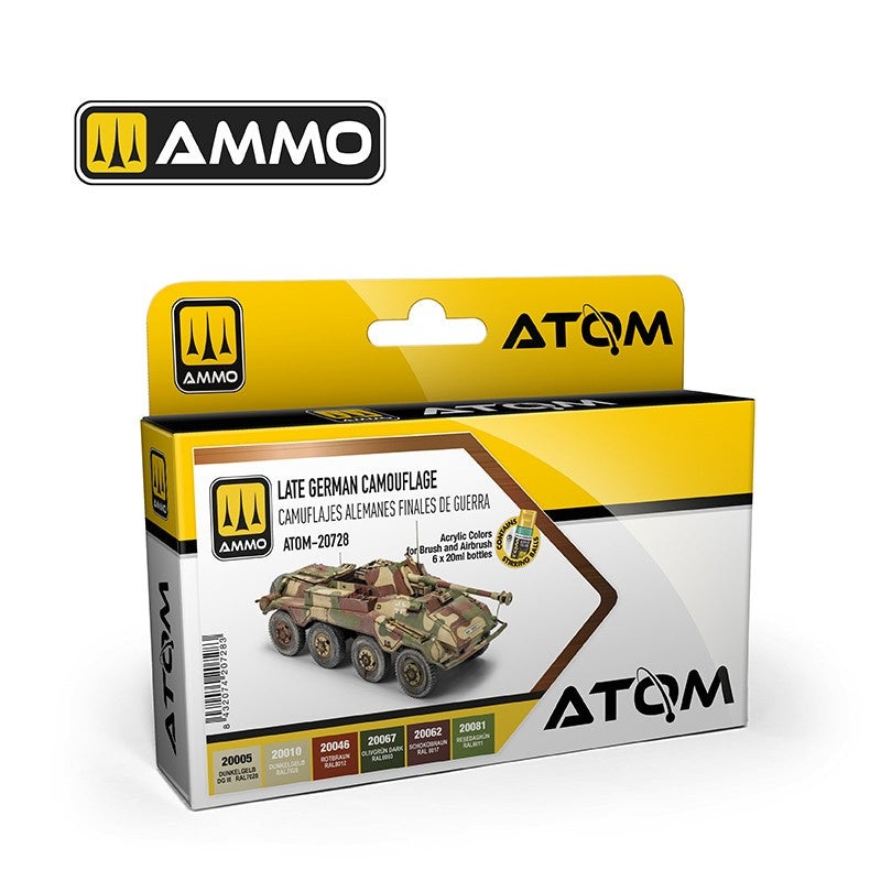 ATOM - 20728 Late German Camouflage (Paint Set)