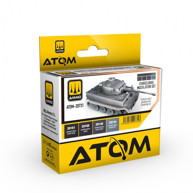 ATOM - 20731 Dunkelgrau Modulation Set