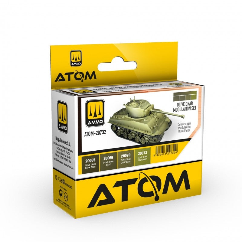 ATOM - 20732 Olive Drab Modulation Set