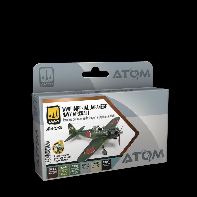 ATOM - 20928 WWII Imperial Japanese Navy Aircraft Set