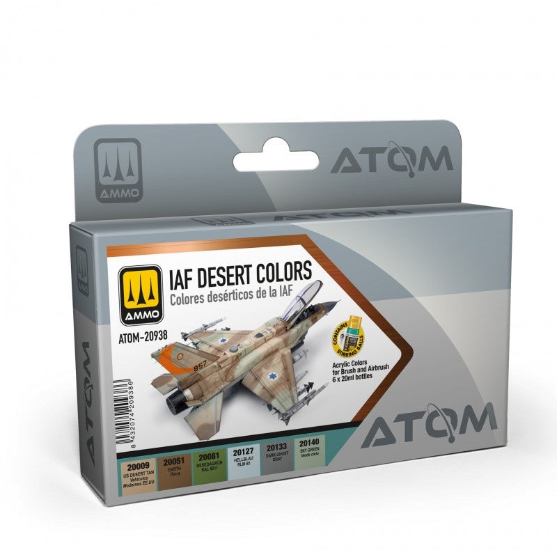 ATOM - 20938 IAF Desert Colors Set