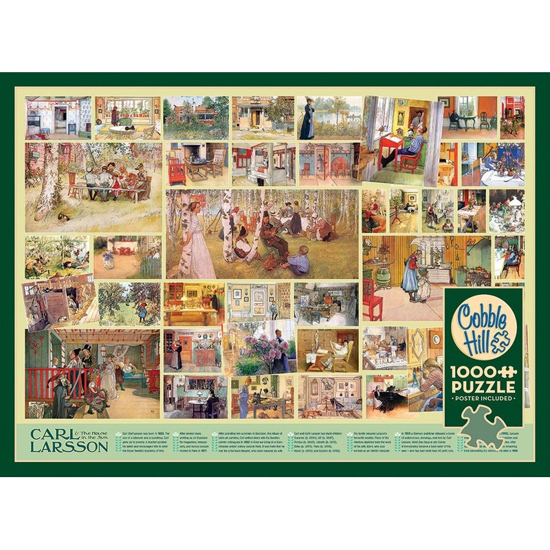 Cobble Hill - Carl Larsson (1000pcs)