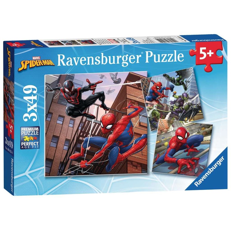 Ravensburger - Spider-Man in Action (3x49pcs)
