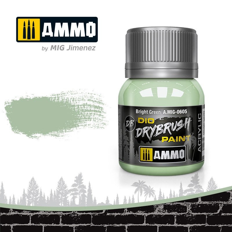 AMMO - 0605 DRYBRUSH Bright Green