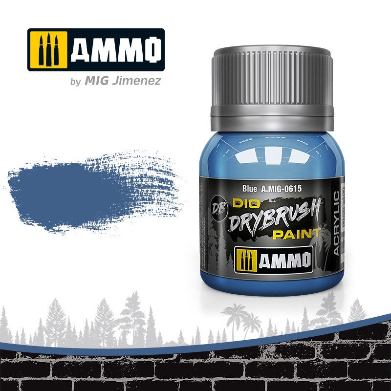 AMMO - 0615 DRYBRUSH Blue