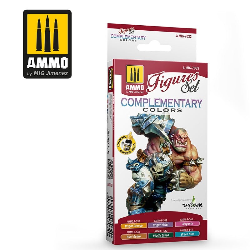 AMMO - 7032 Complimentary Colours (Paint Set)