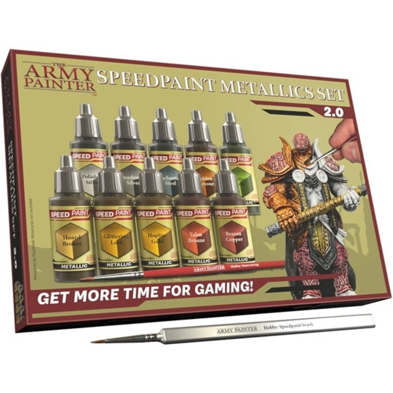Army Painter - Speedpaint Metallics Set 2.0