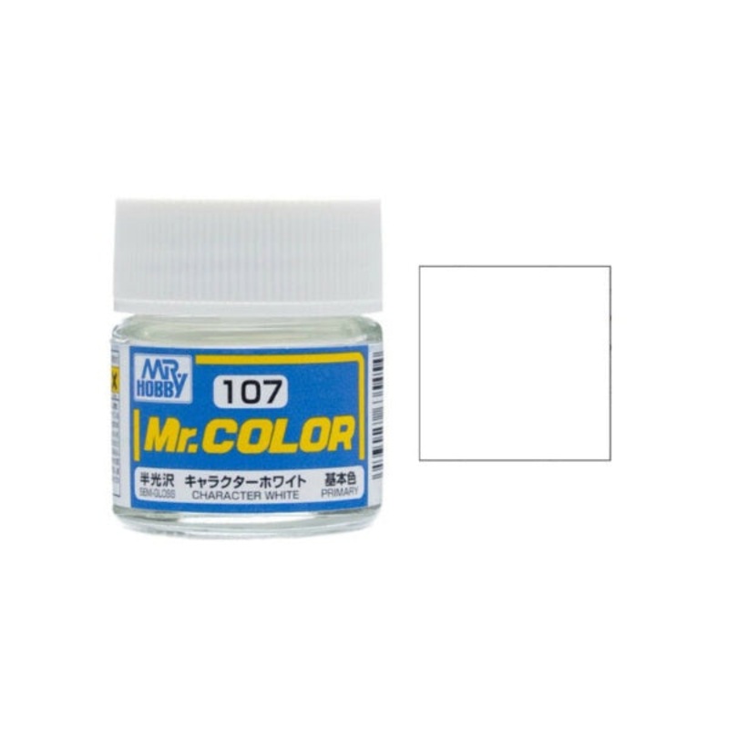 Mr.Color - C107 Character White (Semi-Gloss) (10ml)
