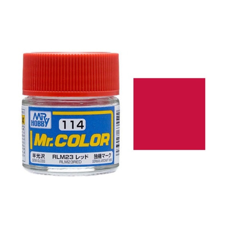 Mr.Color - C114 RLM23 Red (Semi-Gloss) (10ml)