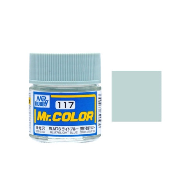 Mr.Color - C117 RLM76 Light Blue (Semi-Gloss) (10ml)