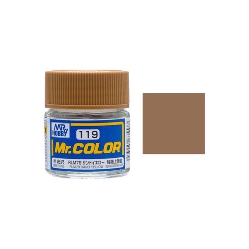 Mr.Color - C119 RLM79 Sand Yellow (Semi-Gloss) (10ml)