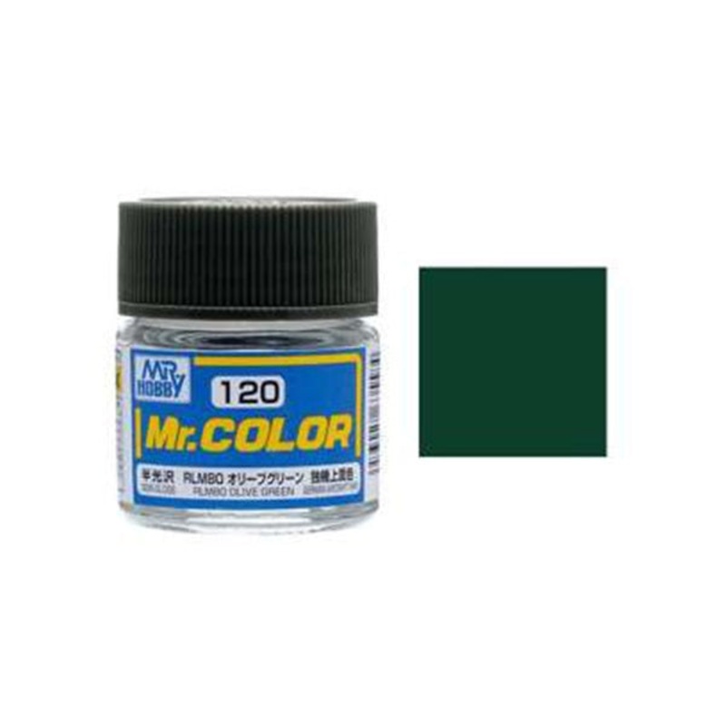 Mr.Color - C120 RLM80 Olive Green (Semi-Gloss) (10ml)
