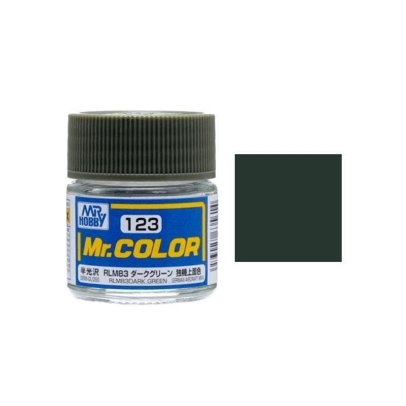 Mr.Color - C123 RLM83 Dark Green (Semi-Gloss) (10ml)