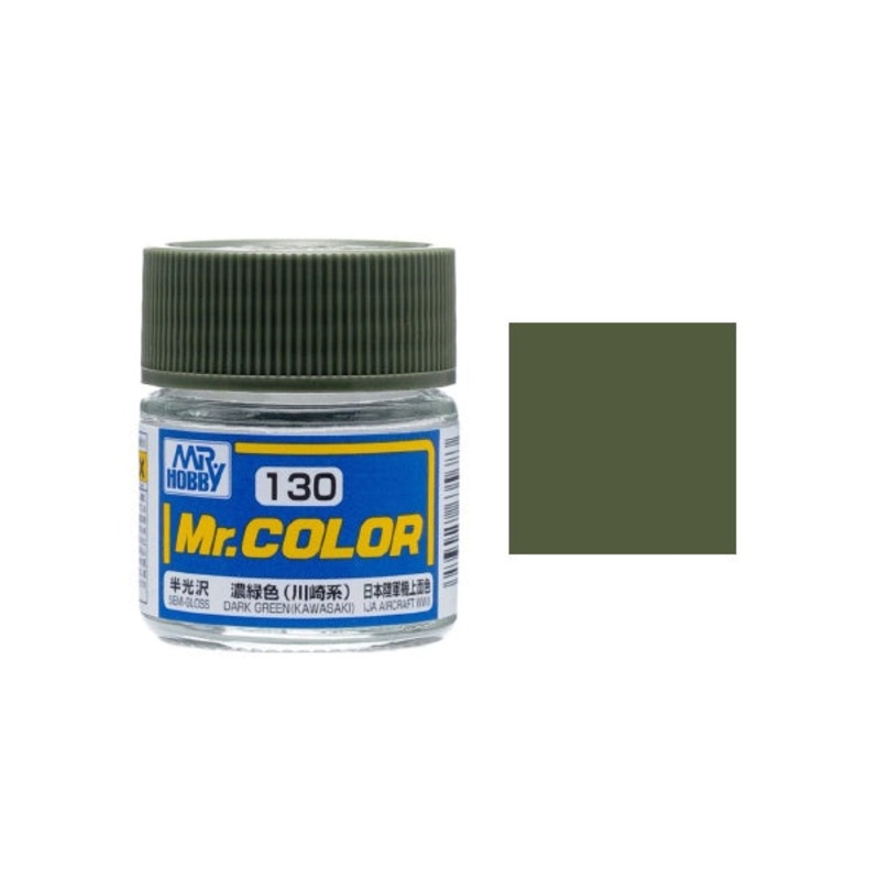 Mr.Color - C130 Dark Green (KAWASAKI) (Semi-Gloss) (10ml)