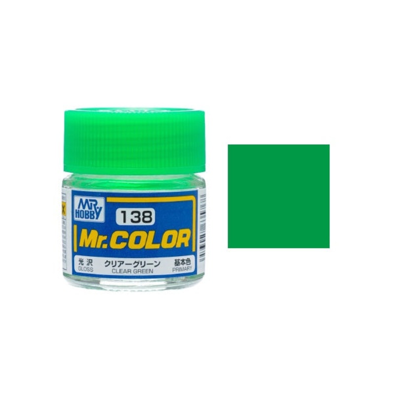 Mr.Color - C138 Clear Green (Gloss) (10ml)