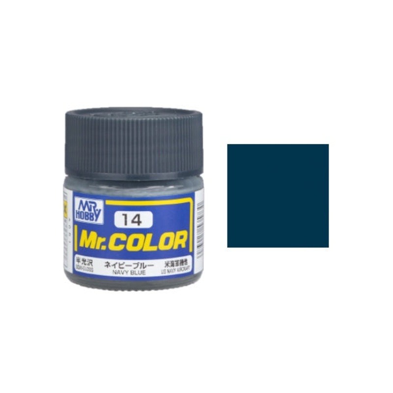 Mr.Color - C14 Navy Blue (Semi-Gloss) (10ml)