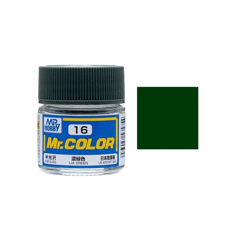 Mr.Color - C16 IJA Green (Semi-Gloss) (10ml)