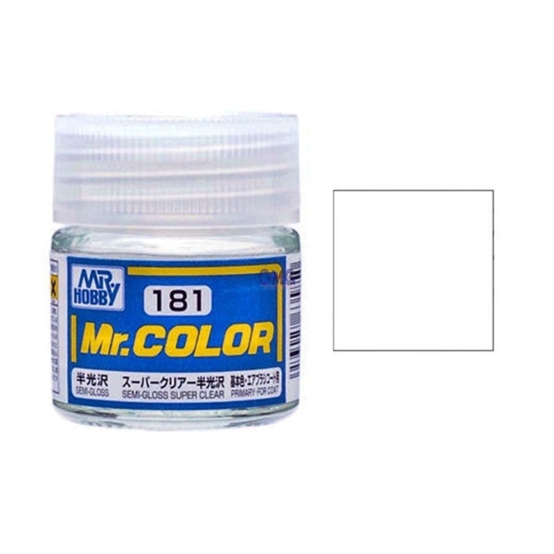 Mr.Color - C181 Semi-Gloss Super Clear (Semi-Gloss) (10ml)