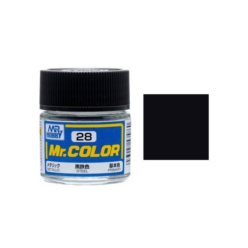 Mr.Color - C28 Steel (Metallic) (10ml)