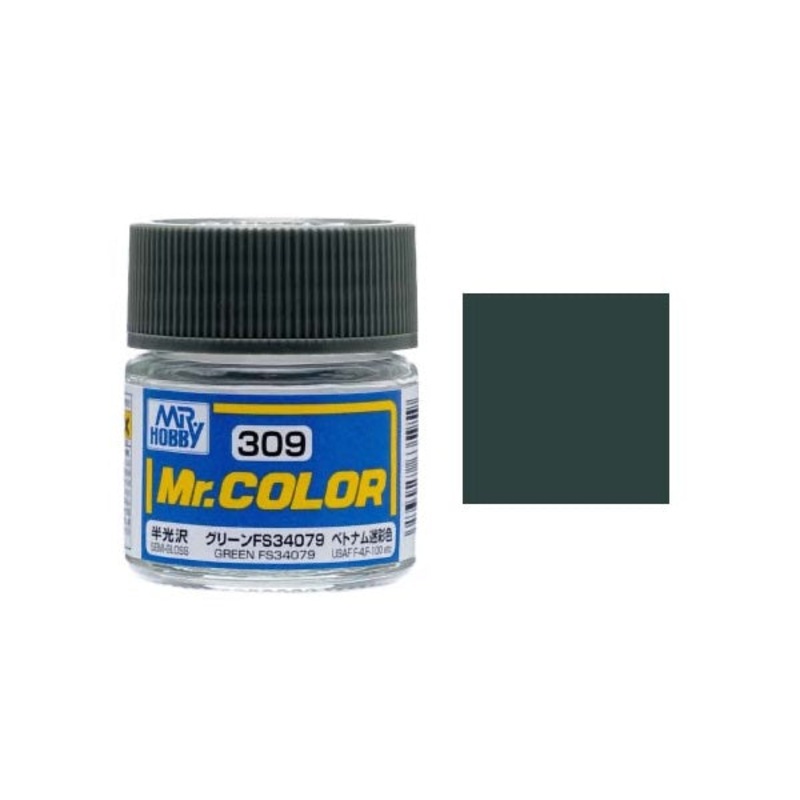 Mr.Color - C309 FS34079 Green (Semi-Gloss) (10ml)
