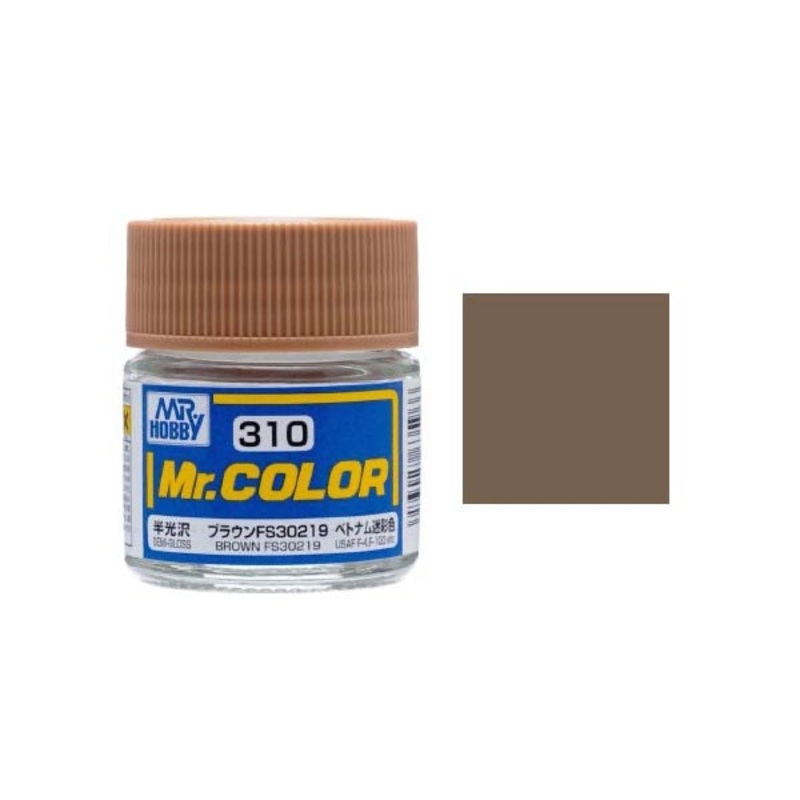 Mr.Color - C310 FS30219 Brown (Semi-Gloss) (10ml)