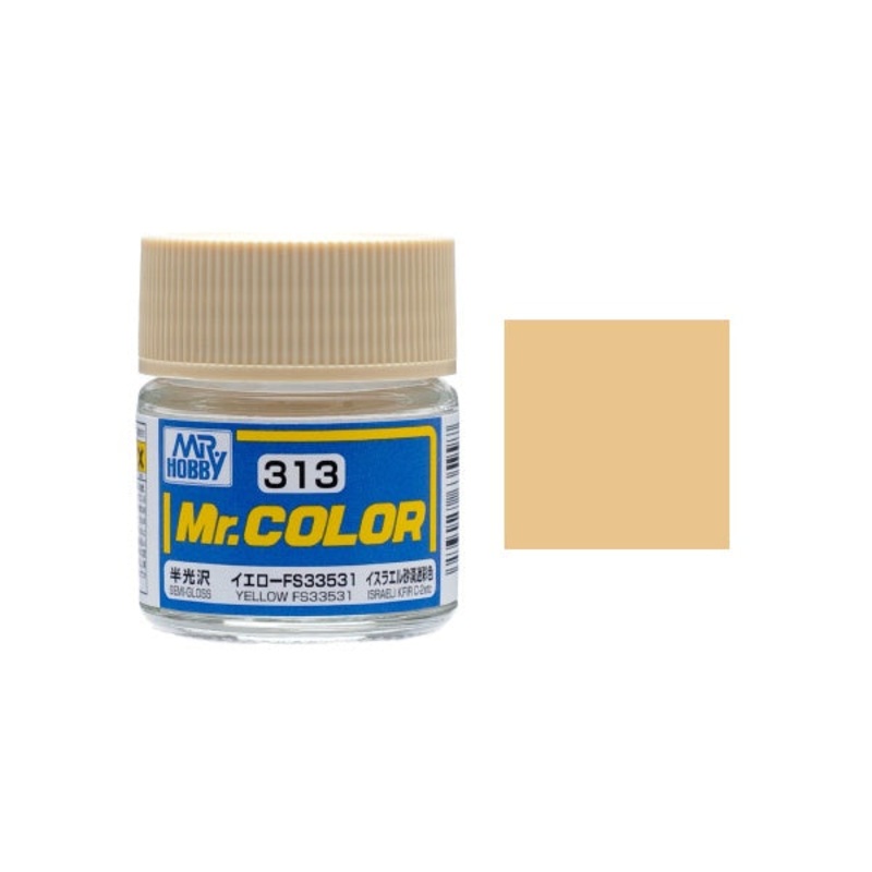 Mr.Color - C313 FS33531 Yellow (Semi-Gloss) (10ml)