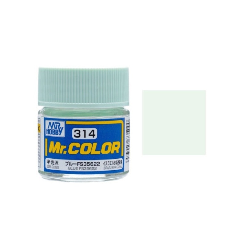 Mr.Color - C314 FS35622 Blue (Semi-Gloss) (10ml)
