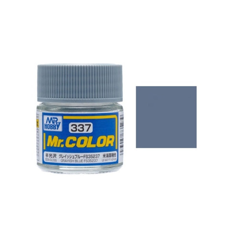 Mr.Color - C337 FS35237 Grayish Blue (Semi-Gloss) (10ml)