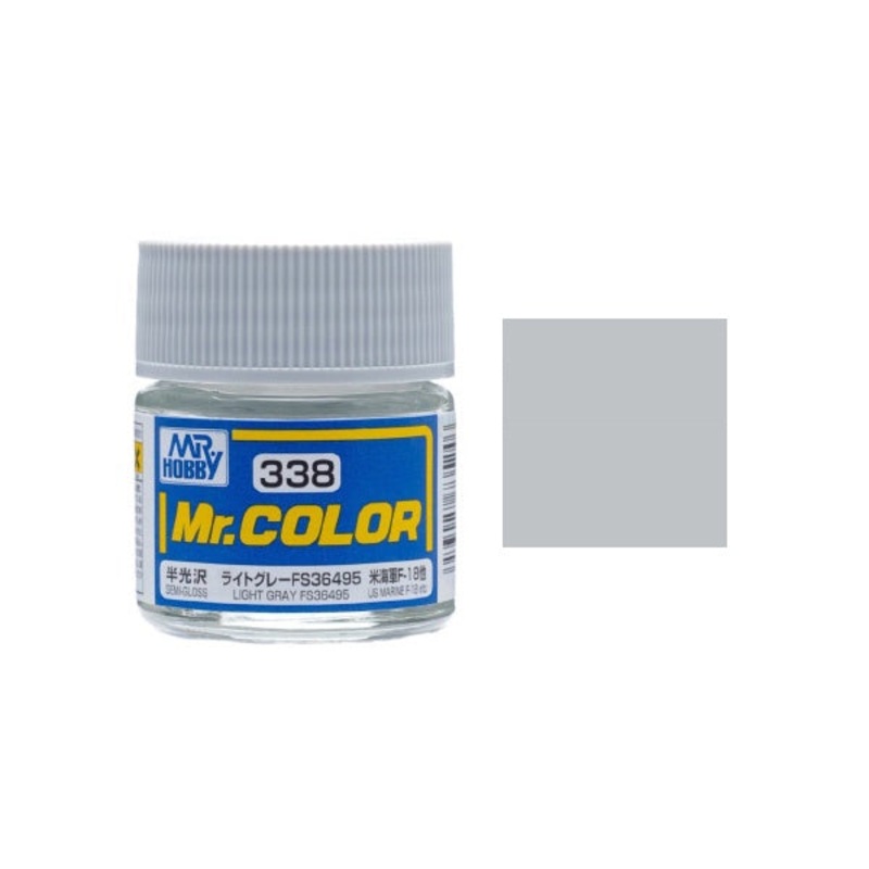 Mr.Color - C338 FS36495 Light Gray (Semi-Gloss) (10ml)