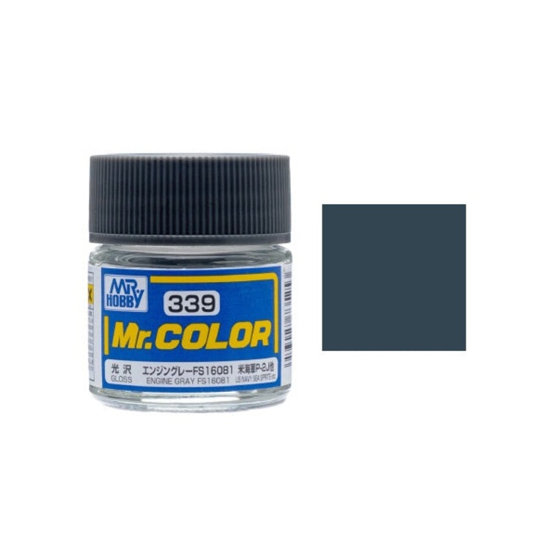 Mr.Color - C339 FS16081 Engine Gray (Gloss) (10ml)