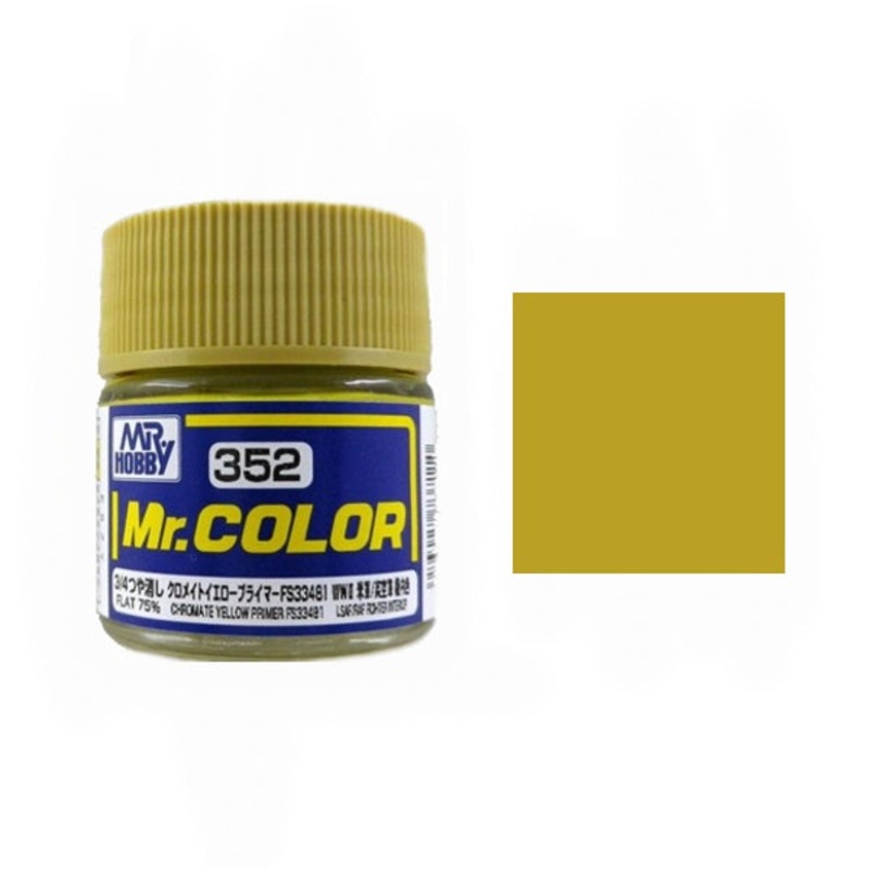 Mr.Color - C352 FS33481 Chromate Yellow (Flat 75%) (10ml)