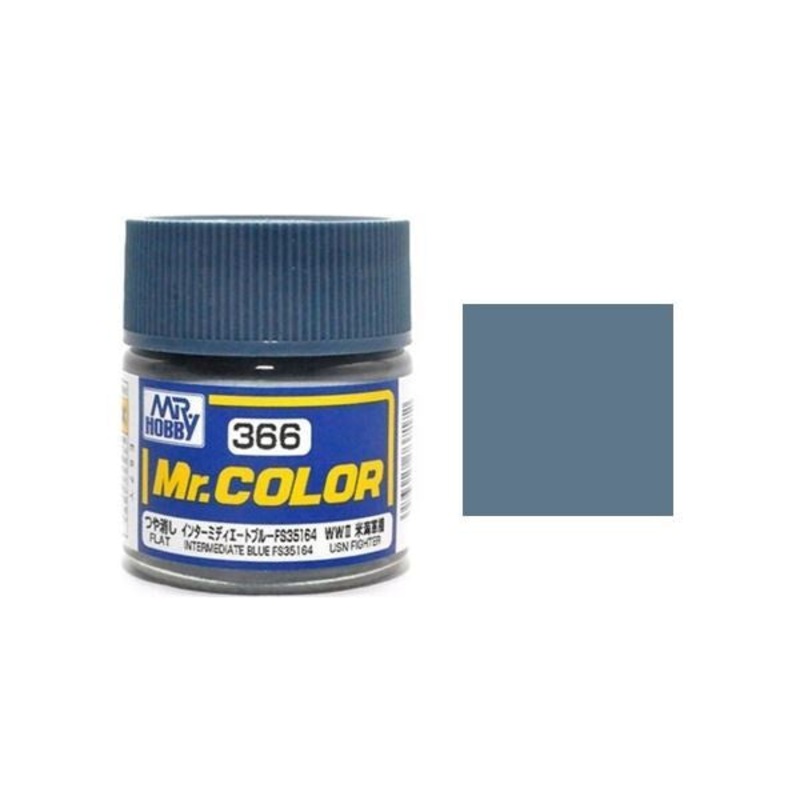Mr.Color - C366 FS35164 Intermediate Blue (Flat) (10ml)