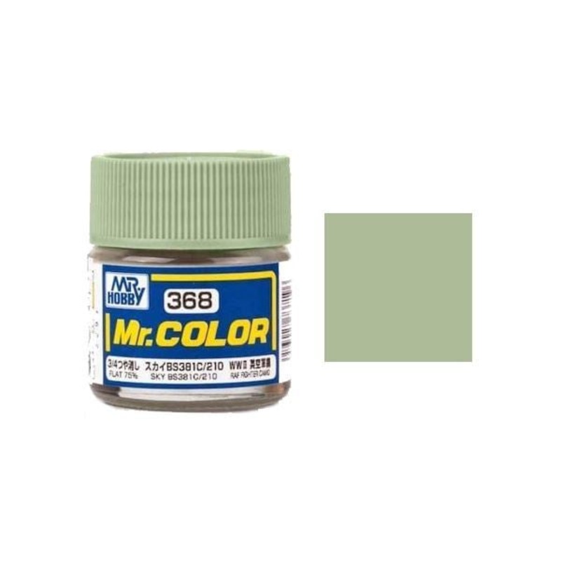 Mr.Color - C368 Sky BS381C-210 (Flat 75%) (10ml)