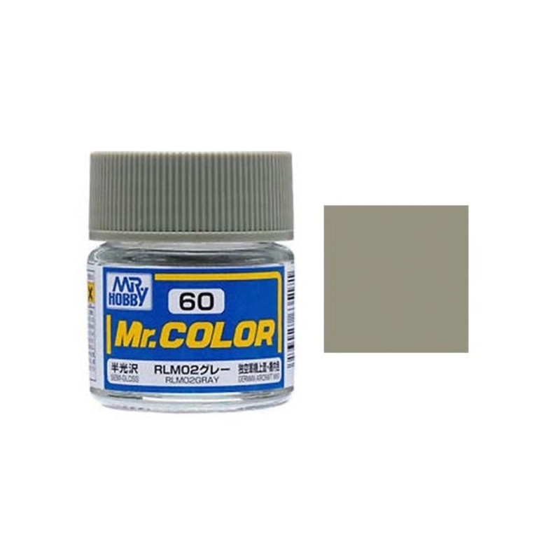 Mr.Color - C60 RLM02 Gray (Semi-Gloss) (10ml)